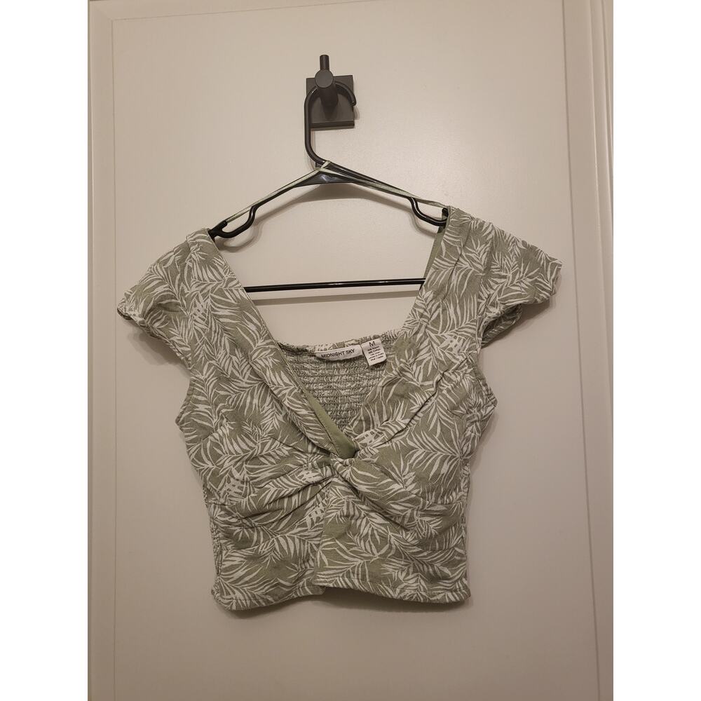 Midnight Sky Tropical Top M